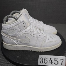 Jordan Air Jordan 1 Mid Shoes Youth Size 4.5Y...