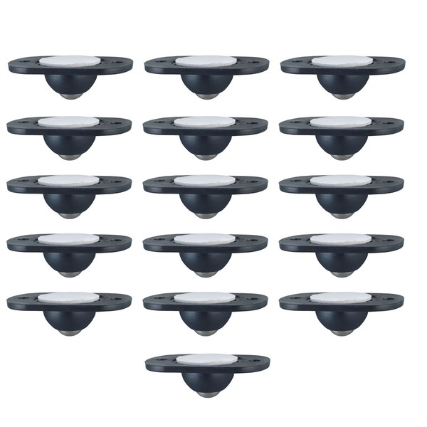 16 StüCk Universal Kugelrollen MöBelrollen Selbstklebende Rollen FüR MöBel-image