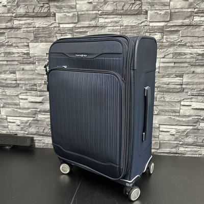 #ad Samsonite Silhouette 18 23.25 ”Check in Expandable Softside Spinner Deep Navy $94.98