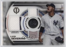 2019 Topps Tribute Tribute Triple Relics 17/150 Luis Severino #TTR-LS 1q2
