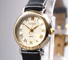 Vintage 1991 [MINT] SEIKO LUCENT 4N21-0360 Gold Roman Quartz Women’s Watch JAPAN