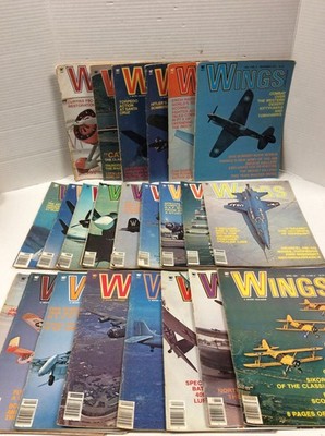 WINGS MAGAZINE Lot of 23 August 1976 to April 1981