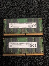 MICRON 32GB 2x16GB 2RX8 PC4-2666V-SE1-11 MTA16ATF2G64HZ-2G6E1