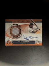 2024 Topps Pristine - Pristine Pieces Autograph Relics Riley Greene #PPAR-RG...