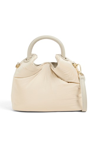 RRP€400 ELLEME Baozi Taffeta Puffer Handbag Detachable Strap Magnetic Snap - Picture 5 of 12