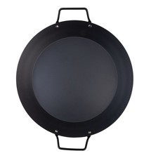 NEW EVOLV PRE-SEASONED CARBON STEEL PAELLA PAN 38cm Heavy Guage 