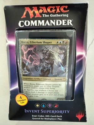 2016 mtg commander decks Blue Red Storm Deck - Custom Built - Elite - - EDH For the first time Commander 2016 Decks: Product Breakdown