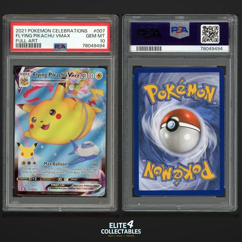 Flying Pikachu VMAX 007/025  - PSA 10 (Celebrations)