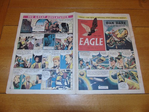 EAGLE Comic - Year 1950 - Vol 1 - No 4 - Date 05/05/1950 - UK Paper Comic - Imagen 2 de 6