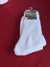 Womens Athletic Crew Full Cushion Socks 2 Pairs Size 5-9 NWT