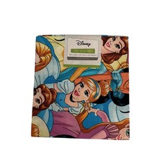 Disney Princess Fabric Fat Quarter 18" x 22" 100 Cotton NWT