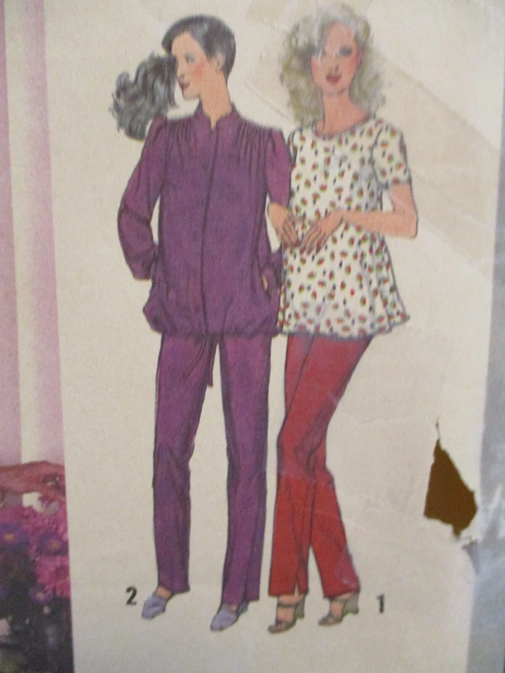 Simplicity Maternity Pattern 9258 Misses Pants Top Jacket Size K (8-10-12) New - Image 4 of 4