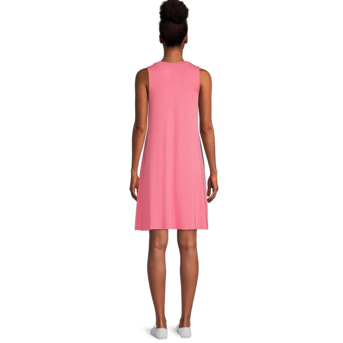 navy midi knit dress Evie Ribbed-Knit Jersey Dress Navy / Regular / 1X main image 1