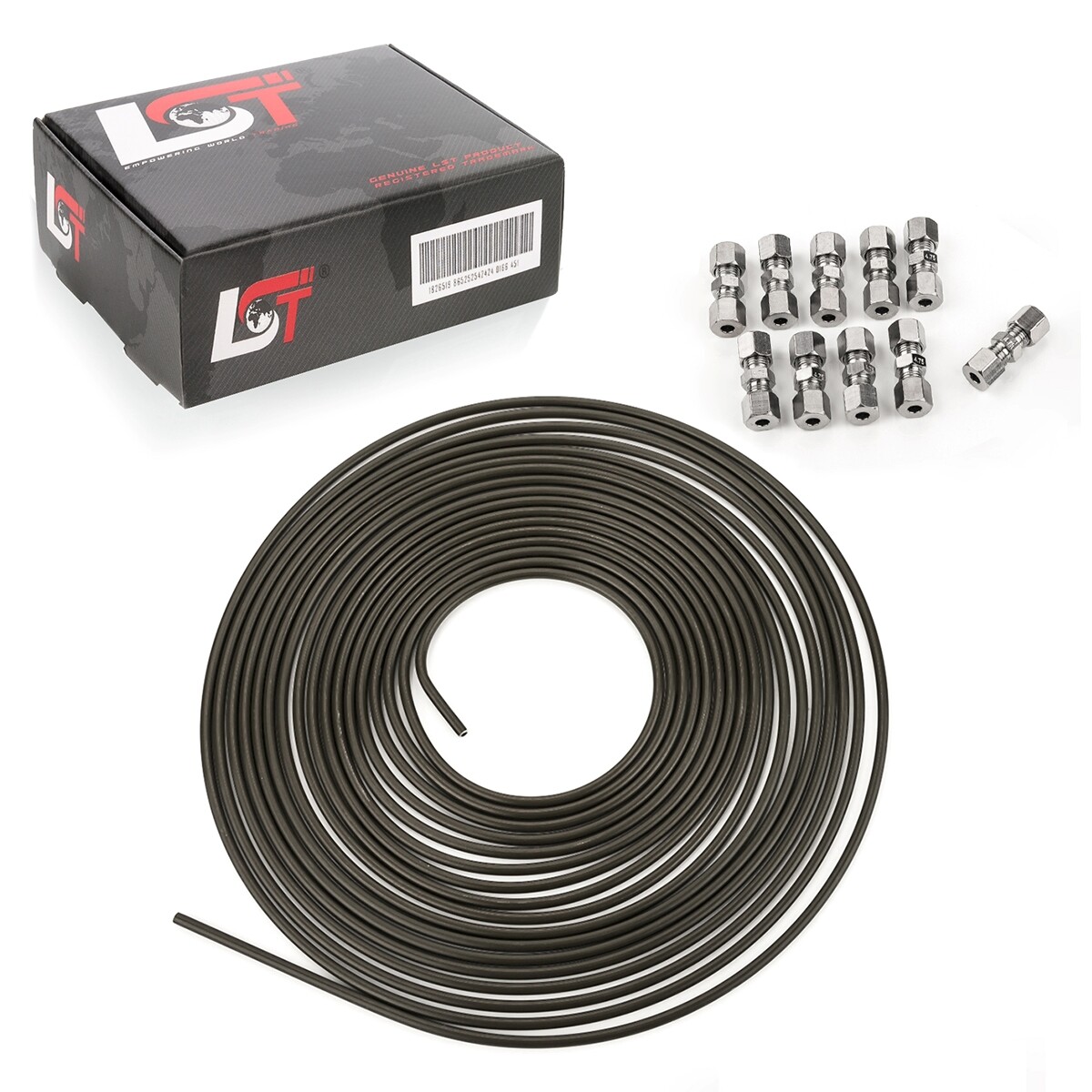 10M Brake Line Brake Pipe Steel Ø 4.75Mm Set +10 Quick Connectors For RENAULT
