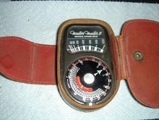 Universal exposure meter     Model 735 weston brand w/ Original Leather Case