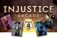 DC Injustice Cards: Series 4 -  Gods Among Us Arcade Game Cards