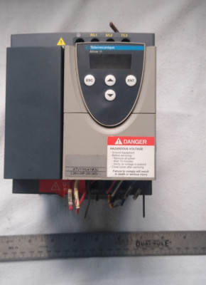 Telemecanique Schneider ~ 096912 ~ ATV11HU41M3U ~ Variable Speed Drive ~ C Used.