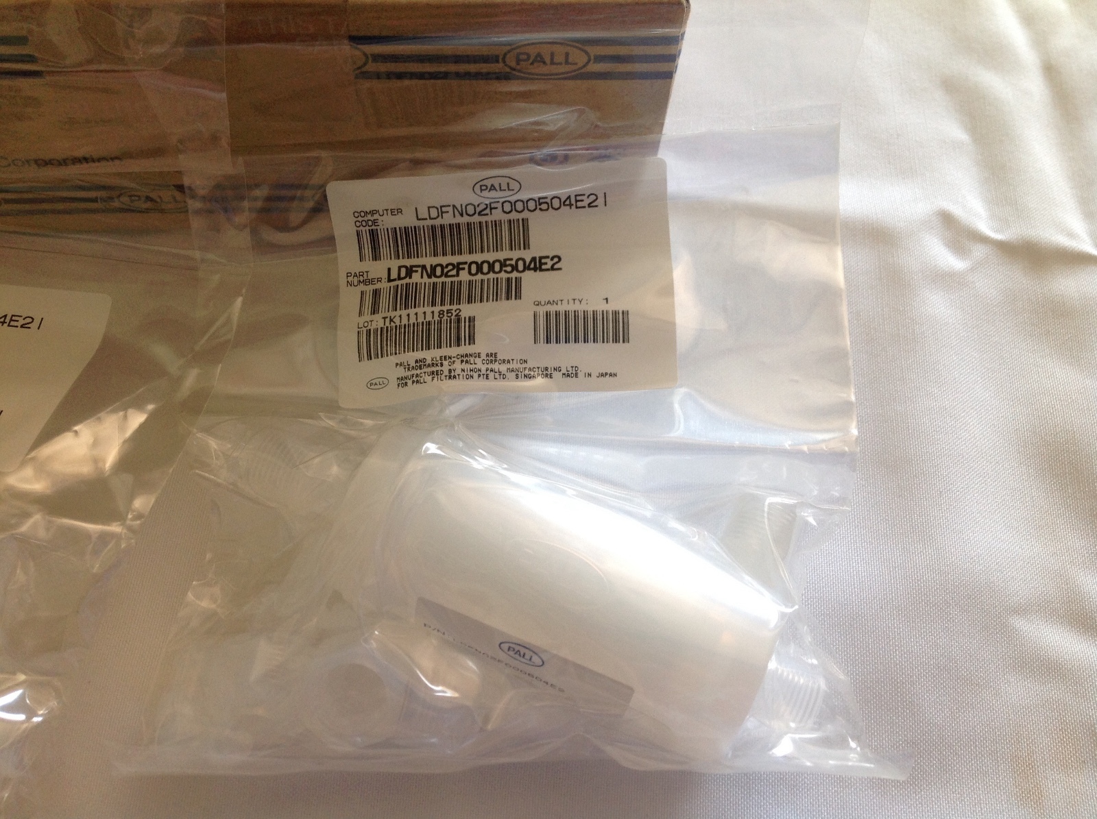 PALL DISPOSABLE FILTER ASSEMBLY ULTIPOR LDFN02F000504E2 NEW 2 PCS eBay