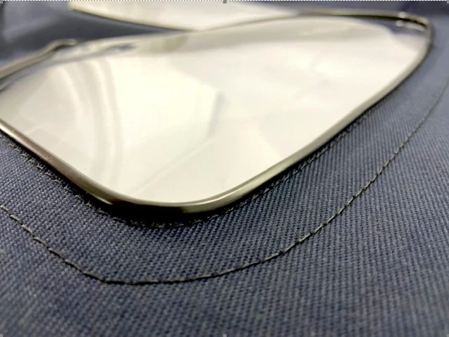 Mercedes Benz R107 560SL 380SL 1972-89 convertible techo blando con ventana DOT, azul Foto 3 de 4