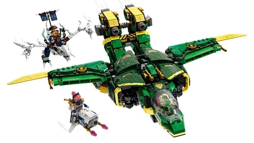 LEGO NINJAGO 71845 Lloyd's Green Jet Mech LEGO from japan new rare 9+1112 pieces - Picture 3 of 4