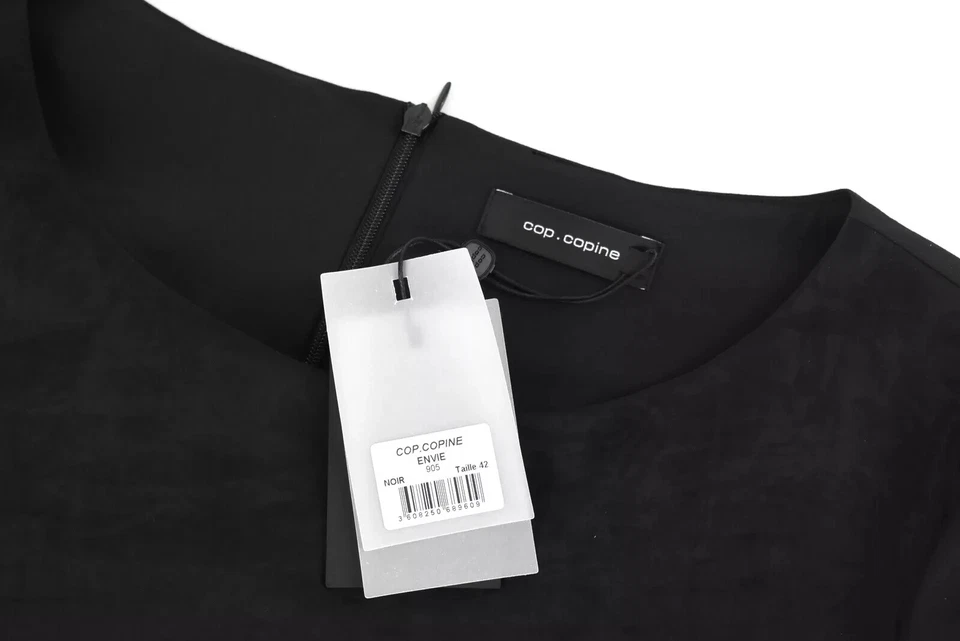 COP COPINE Envie Combinaison Femme (UE) 42 Devant En Maille Manches 3/4 Noire - Photo 4/4