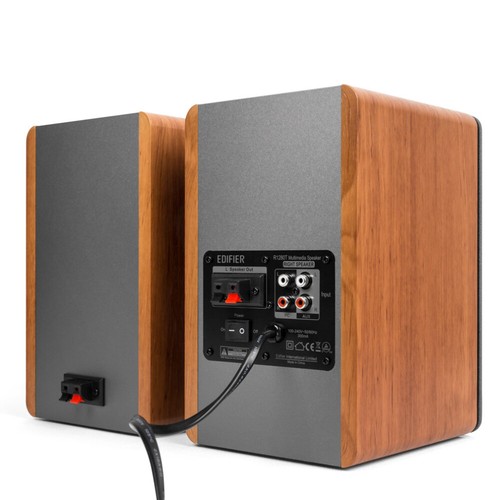 Edifier R1280T Powered Bookshelf Speakers - 2.0 Active Studio Monitor Speaker - Picture 4 of 7