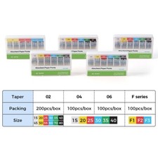 Dental Endo Gutta Percha Points/Root Canal Absorbent Paper Point  Scale Taper