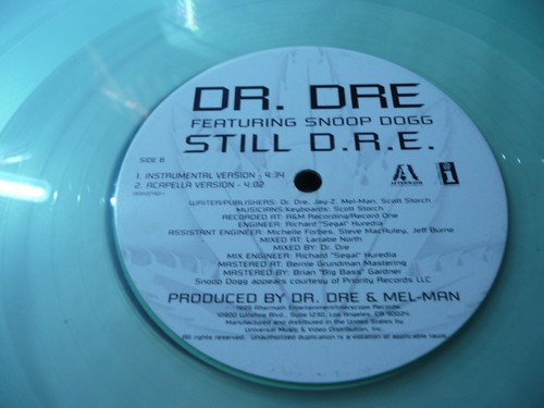 record LP Gangsta Rap Dr. Dre Still Dre feat. Snoop Dog on Loam color vinyl NM- - Imagen 2 de 5