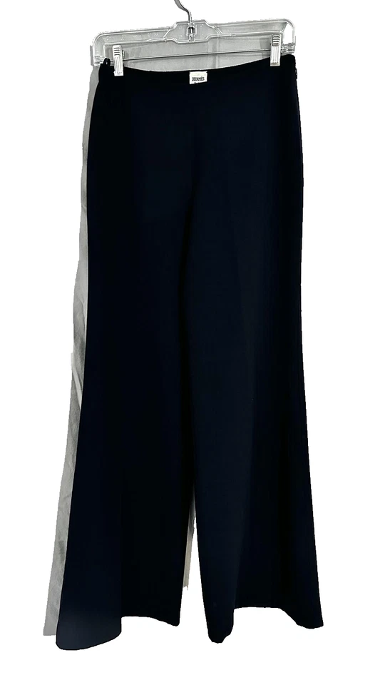 Hermes Black Dress Slacks Wide Leg - S