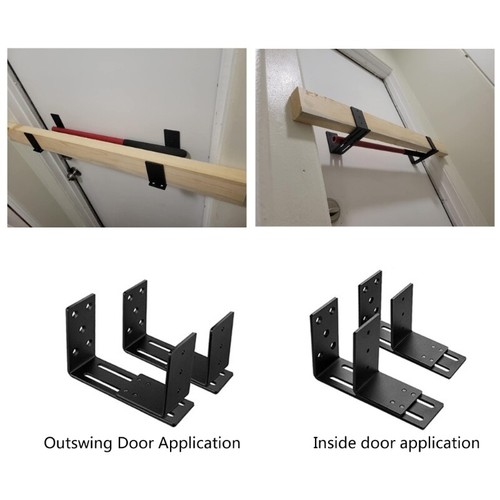Sturdy Door Support Adjustable Door Bracket for Added Stability for Homes Office - Picture 6 of 8