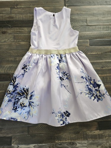 ZUNIE girls size 14 lilac dress - Picture 5 of 7