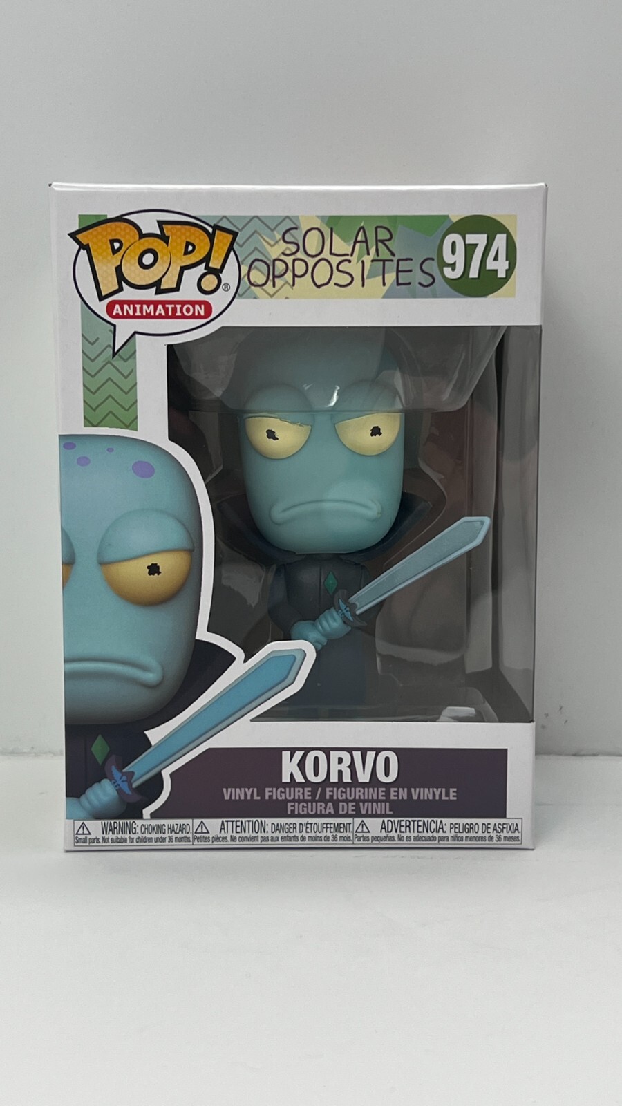 En Oferta Funko Pop! Television: Solar Opposites - Korvo Vinyl Figure