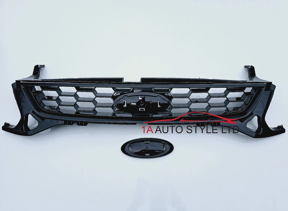 Ford Mondeo Gloss Black Honeycomb Grille BA7 2010-2014 Facelift Grill Titanium X Foto 4 de 4