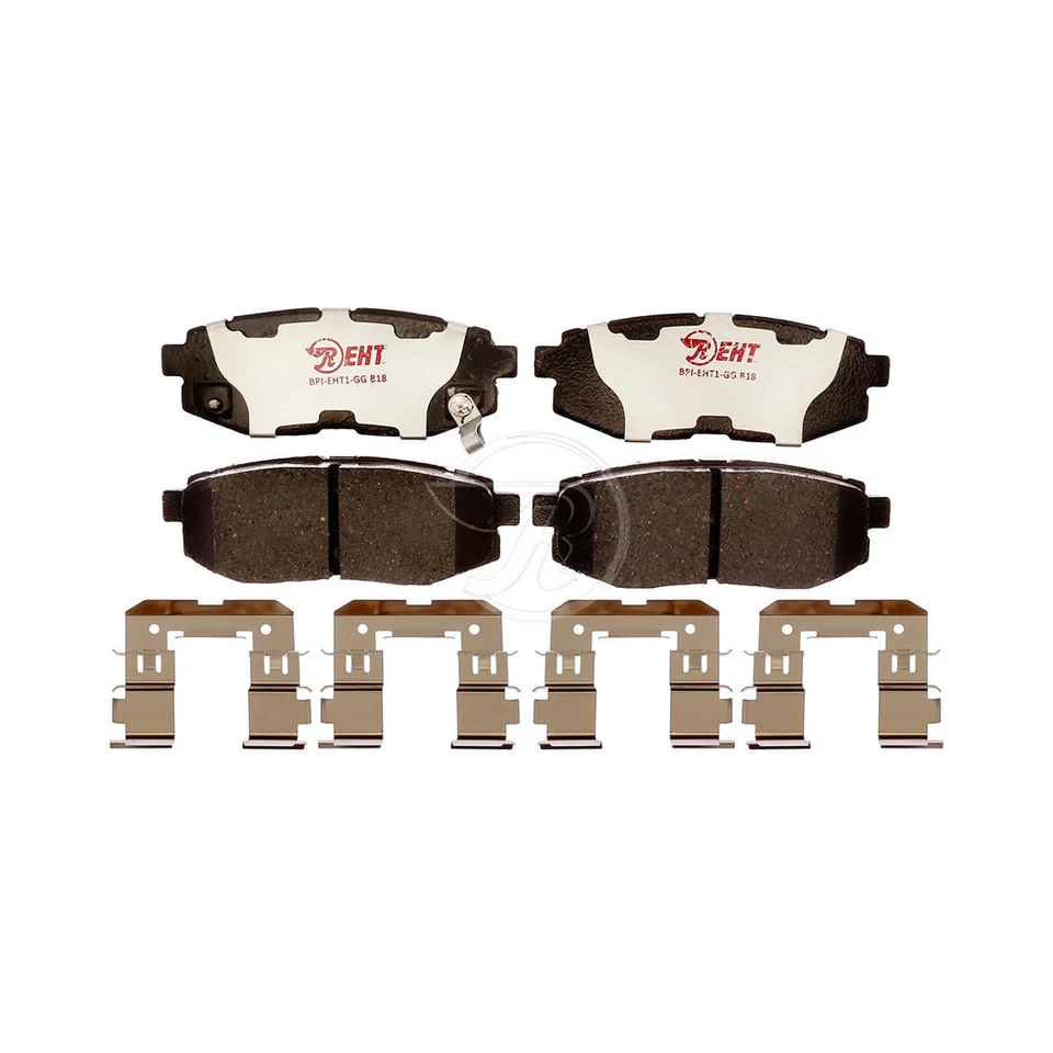 Raybestos 2 передние задние тормозные колодки подходят для Toyota 86 2013-2016 Scion FR-S 2017-2019 годов выпуска - Изображение 3 из 4