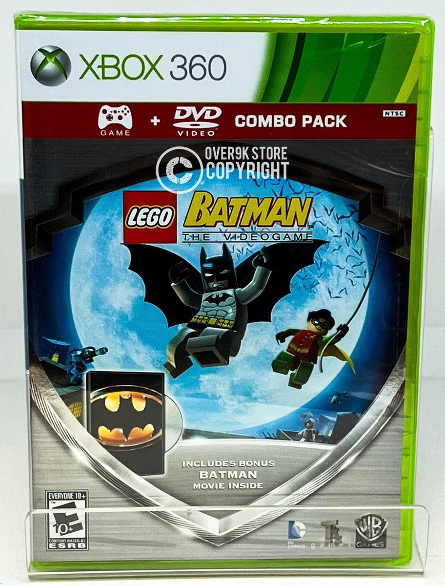 Lego Batman The Videogame Combo Pack - Xbox 360 - Brand New
