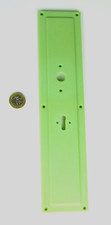 SINGLE GREEN BAKELITE ART DECO DOOR KNOB/HANDLE BACKPLATE/FINGER PLATE &KEYHOLE