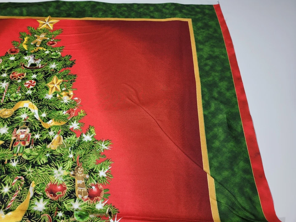 Best Time of the Year Panel 35x42 Liz Goodrick Dillon QT Christmas Tree - Image 3 of 4