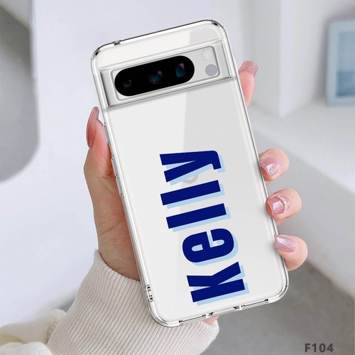 Funda protectora de silicona inicial personalizada para teléfono Google Pixel 8 9 Pro 10 7A 6A 5 - Imagen 18 de 55