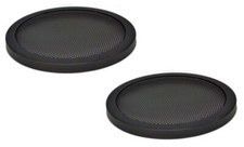 10" INCH CAR SPEAKER WOOFER STEEL MESH GRILL WITH SPEED CLIPS AND SCREWS 1 PAIR