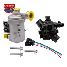 Water Pump W/Thermostat &Bolt 11517586925 For BMW 128i 325i 328i 528i 530i X3