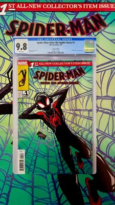 Spider-Man Enter The Spider-Verse #1 CGC 9.8 Variant 1:10 Miles Morales