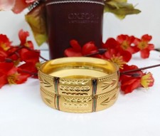Party Wear Gold Plated Bangles Bracelets With Meenaakri Wedding Bridal Women Set