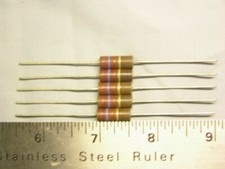 25 IRC 2700ohm 5 1W Carbon Comp. Resistors