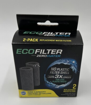#ad #ad NEW ECOFILTER from Zero Water 2 Pack Replacement Water Filter $12.25