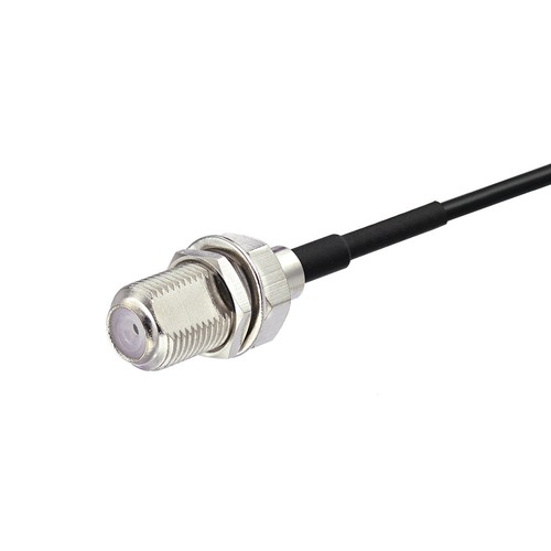 Bingfu F Type Female Bulkhead Mount to MCX Male RG174 Coaxial Pigtail Cable 20cm - Picture 2 of 3