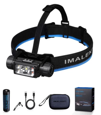 IMALENT HT70 3500 Lumen Metal USB C Rechargeable Headlamp Waterproof Flashlight