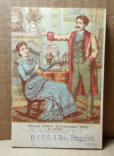 Vintage "Cousin John's Extravagant Wife: A Story" Booklet - Picture 2 of 10