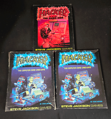 Steve Jackson Game Hacker & Hacker II Strategy Card Games Spare Parts Only - Picture 1 of 4