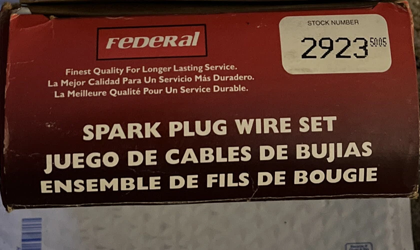 联邦零件 2923 火花塞电线套装免运费 6653 — 第 2/3 张图片