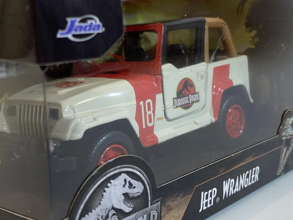 Jurassic World Jeep Wrangler 1:32 Scale Jada 2019 - Image 4 of 4